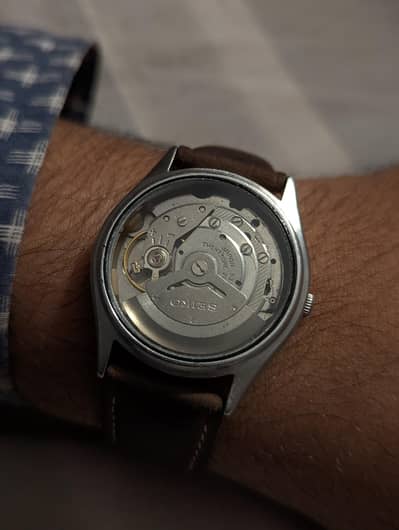 Seiko 5 21 jewel automatic wrist watche