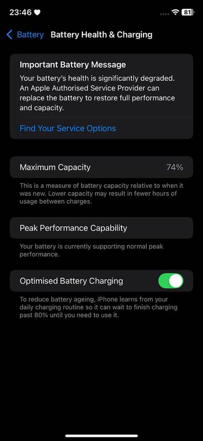 I phone Xr 128 gb water pack