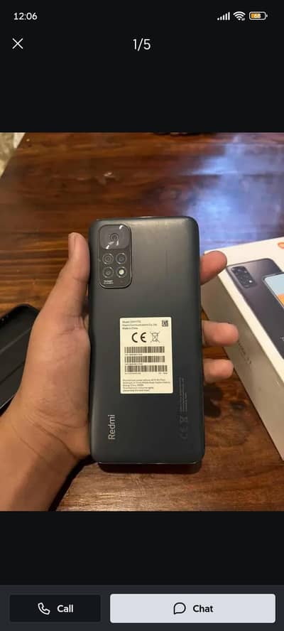 redmi note 11 6gb 128gb with box. . . .