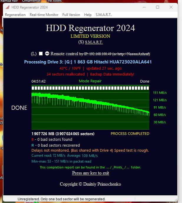 2TB Hard disk for computer 1