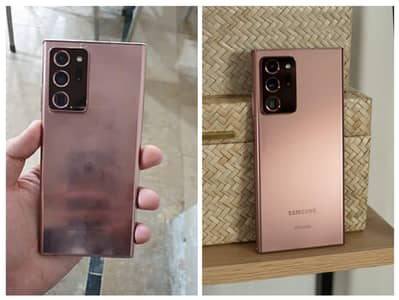 samsung note 20 ultra with box and charger like new