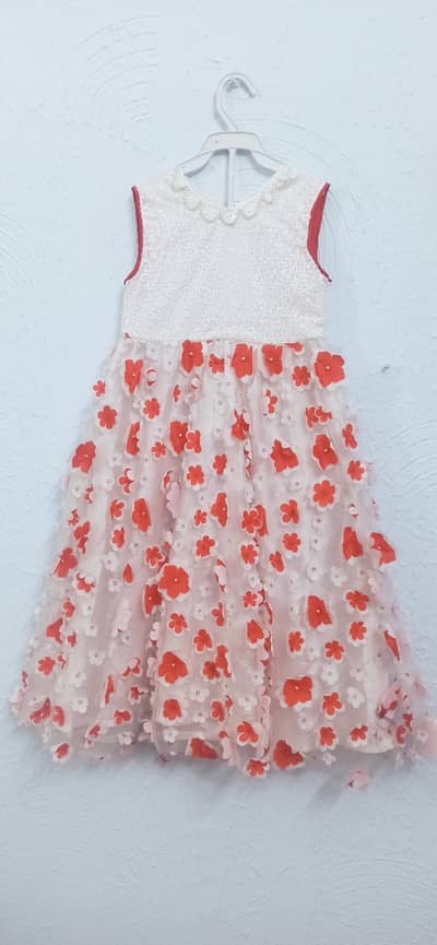5-7 year beautiful princess frock, maxi frock,  eid dress