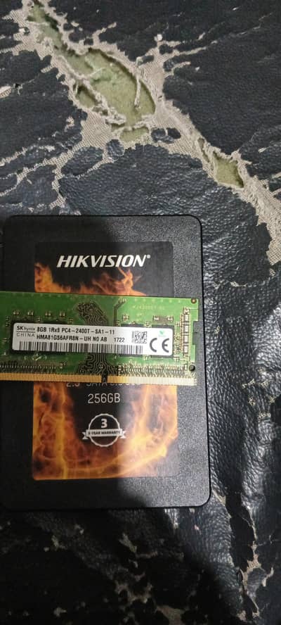 8gb ddr4 rams and ssd  256