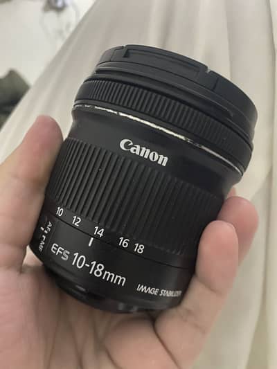 Canon 10-18mm STM Lens