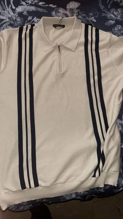 CHARCOAL(XXL)Brand NEW knitted polo shirt for sale with tags