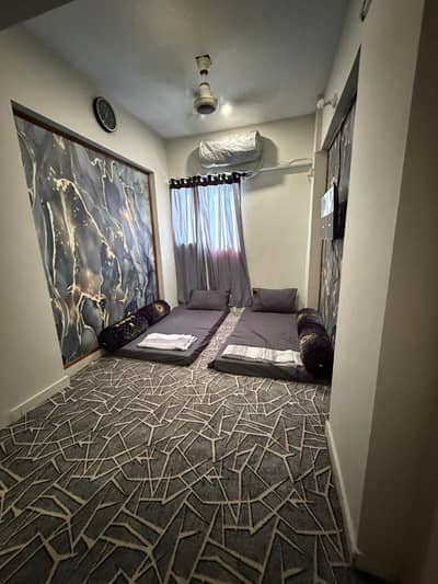 Fully furnished studio apartment available for rent dha Phase 7ext