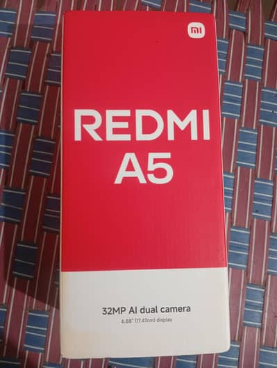 Xiaomi Redmi A5 4/64 under warranty complete box and charger