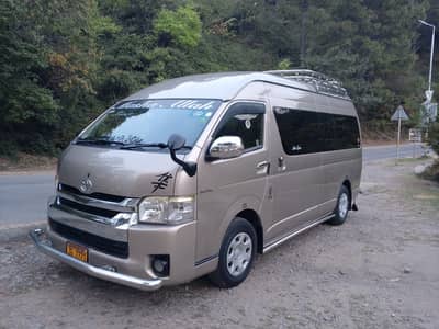 Hiace and Coaster Available For Rent