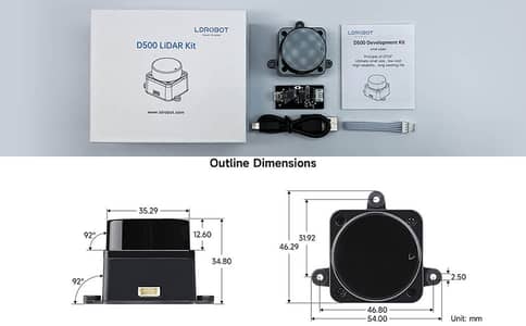 LDROBOT D500 LiDAR Development Kit in Pakistan