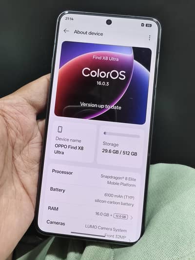 Oppo Find X8 Ultra 5g