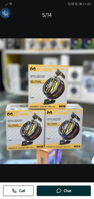 Memo x07 cooling fan