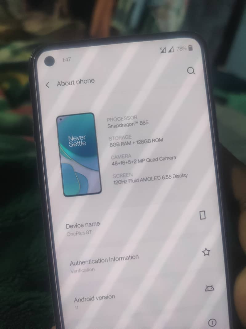 Oneplus 8T 6