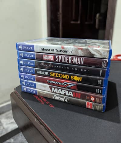 PS4 Games for exchange.