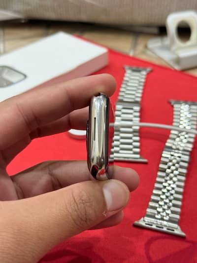 Apple Watch Series 9 (45 mm)  Stainless Steel Silver