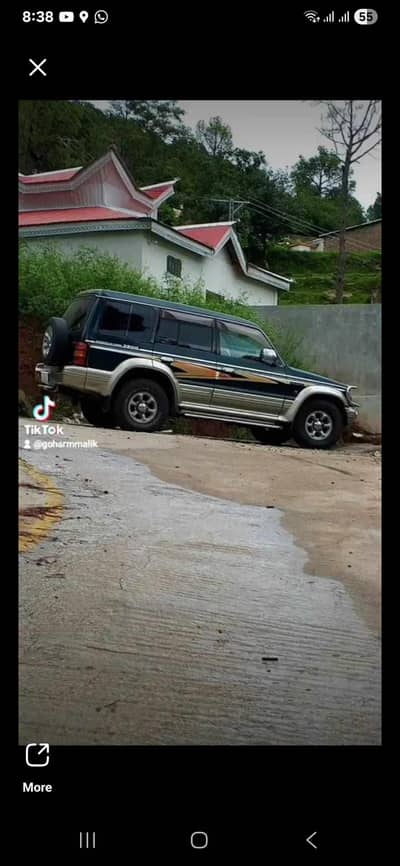 Mitsubishi pajero 2800cc disel intercooler turbo  dual Ac