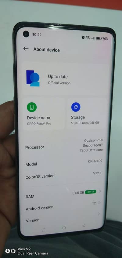 OPPO Reno 4 pro 256 gb