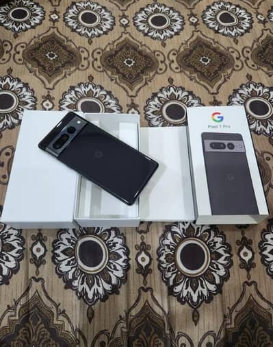Google pixel 7 pro PTA approved 256 GB with box WhatsApp 03201602758