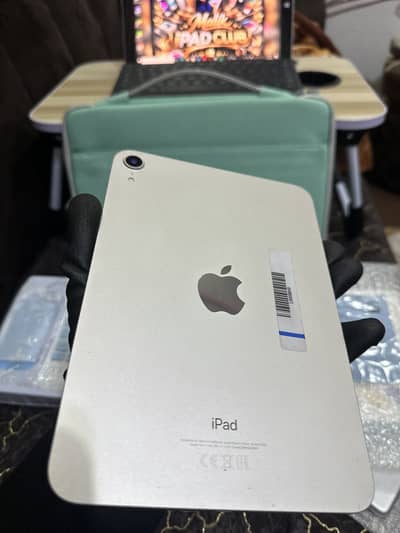 iPad mini 6 white colur with brand new condition