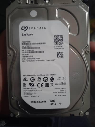 6 TB hard Drive