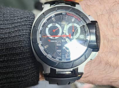 Tissot T-race chronograph watch