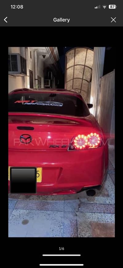 Mazda Rx8 s2 r3 shape NRT tuned