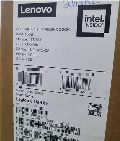 Lenovo Legion 5 | i7 14th Gen | RTX 4060