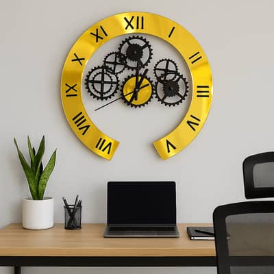 Hone looking clock Aab-e-Zar brand