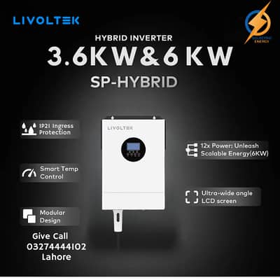Premium Livoltek Hybrid & On-Grid Inverter + lithium Ion Battery