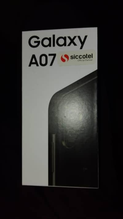 samsung a07 just box open full worntay hai