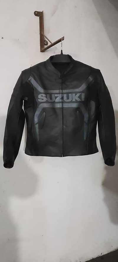 motorbike leather jacket