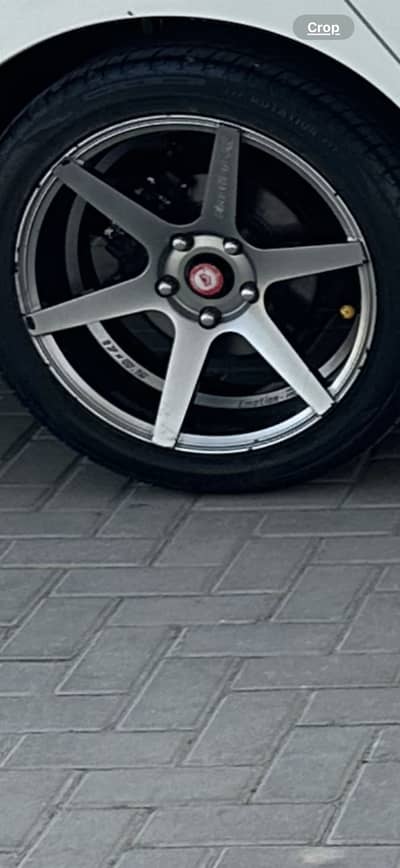 17" emotion r rims with tyres