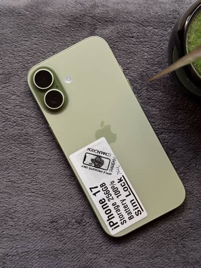 iPhone 17 Green 256GB 100% Non JV 10/10