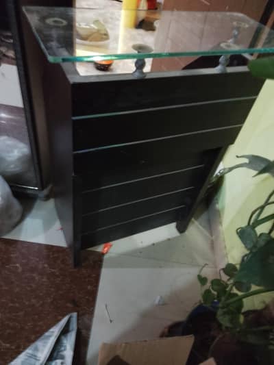 Chester/rostrum reception counter/  computer trolley