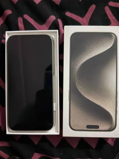 iphone 15 pro max 256 PTA approved