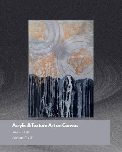 Abstract Painting: When Orbit Shifts