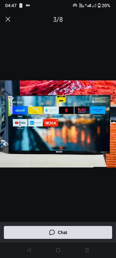 32 inch new box pack led tv 4k 3 year warranty 03228044108