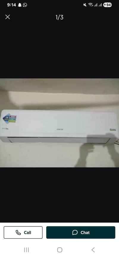 homage Invertor Ac Hot & Cold 1.5 Ton