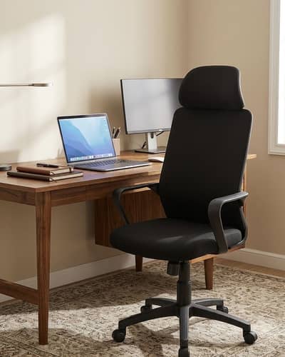 Brand New Office Chair – Comfortable & Adjustable (Unused) - Fix Price