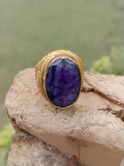 Neelam Ring very rare 100% Authentic Neelam