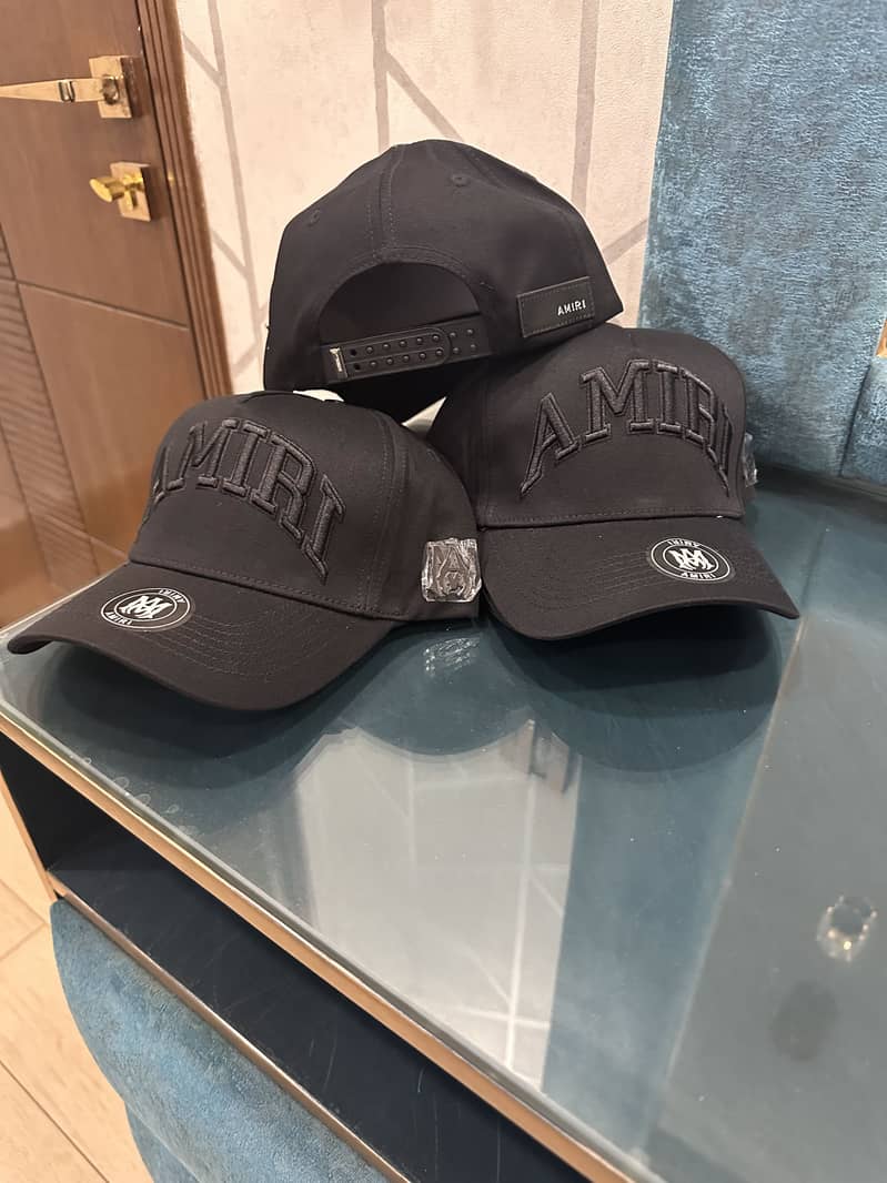 Branded caps 4