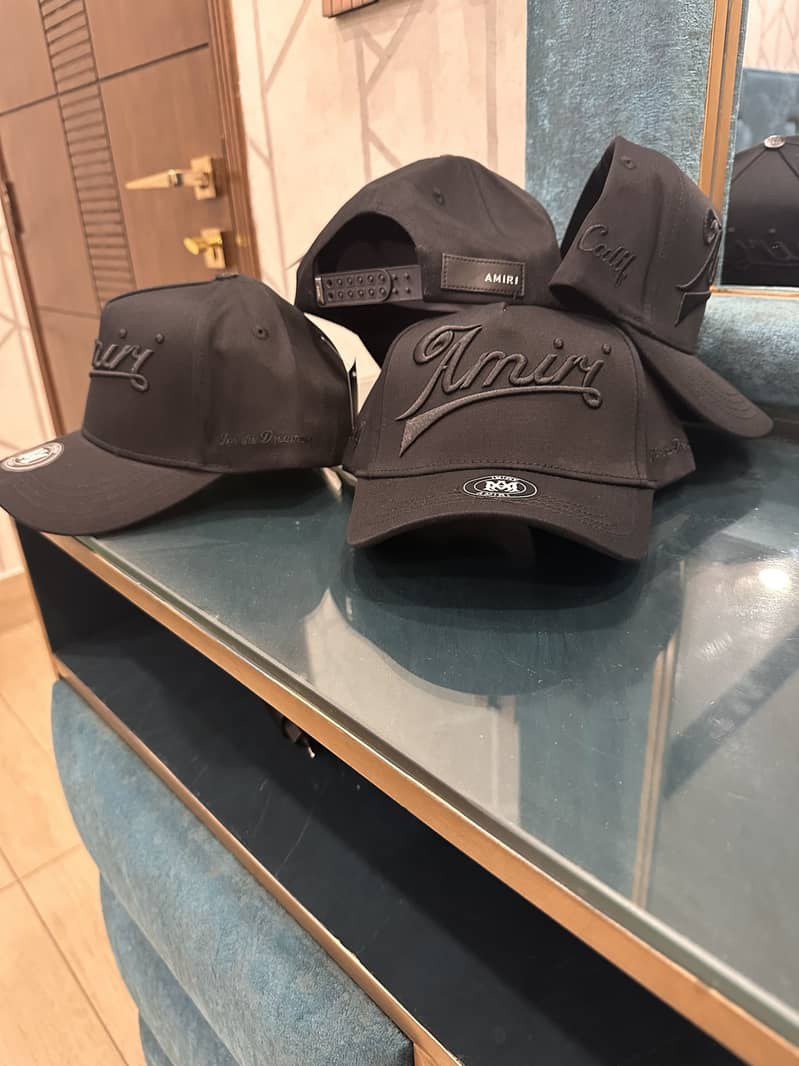 Branded caps 6