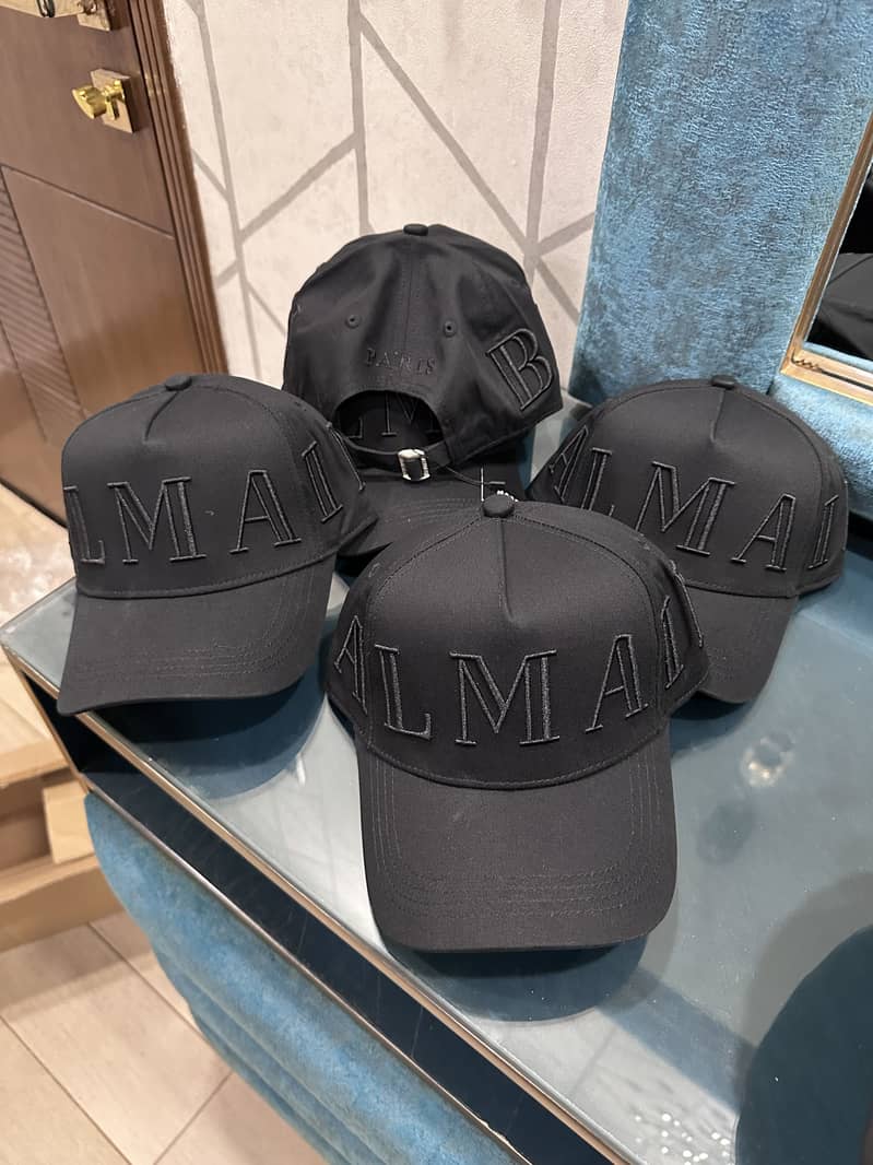 Branded caps 9