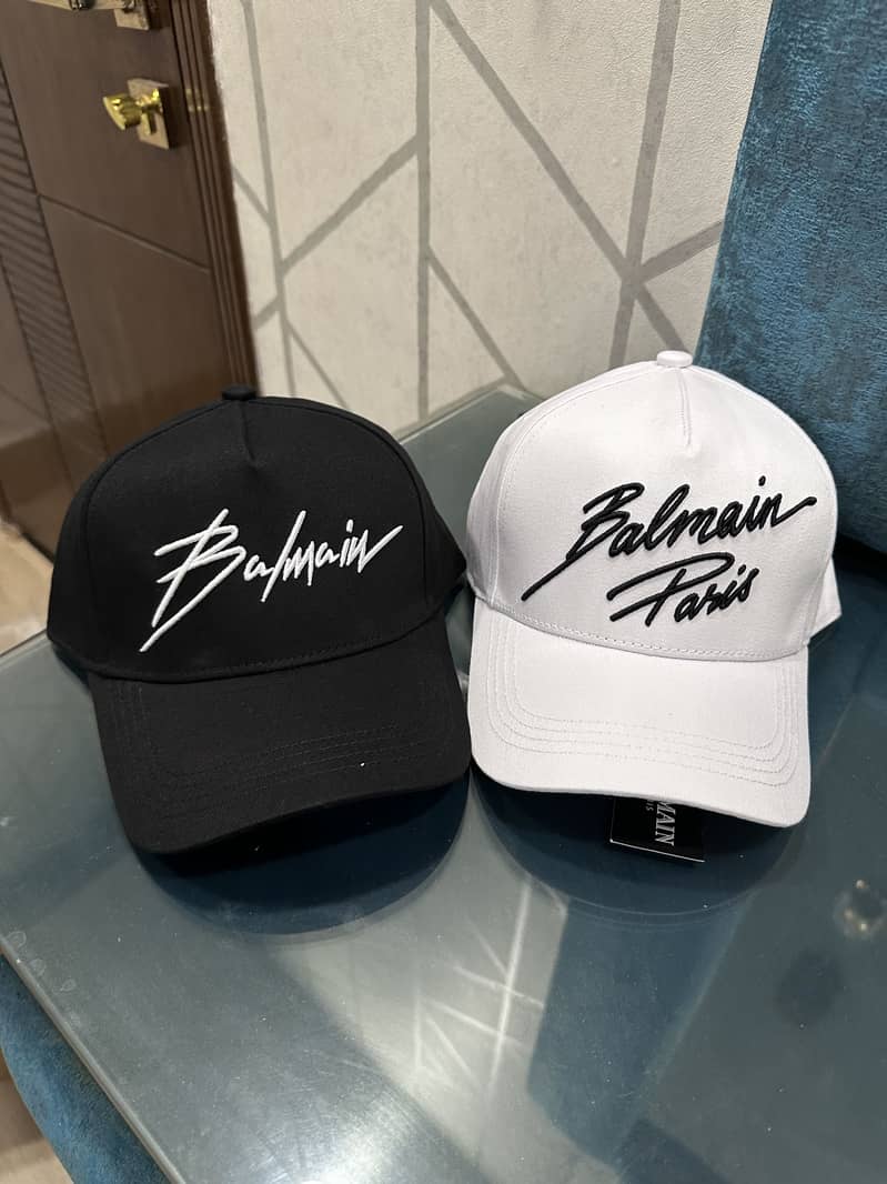 Branded caps 12