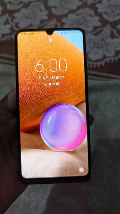samsung a32 6/128 ambled display box wala set condition 10/10