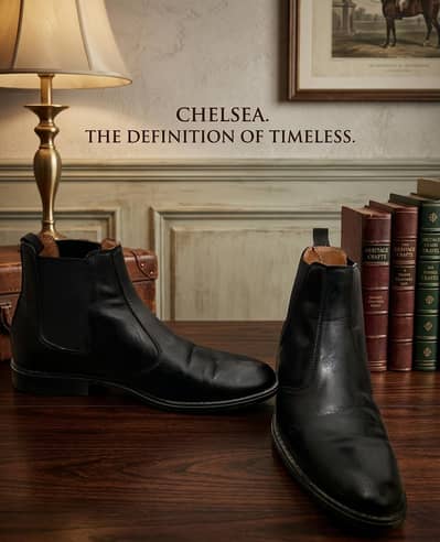 Chelsea leather boots