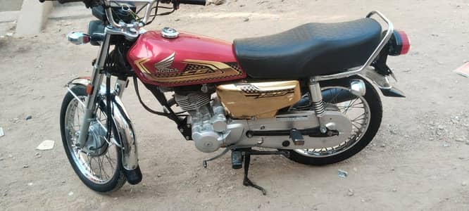 HONDA CG125 SPECIAL EDITION RED 2025