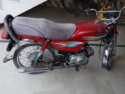 Honda CD 70 2017 Model – Neat & Clean – Urgent Sale