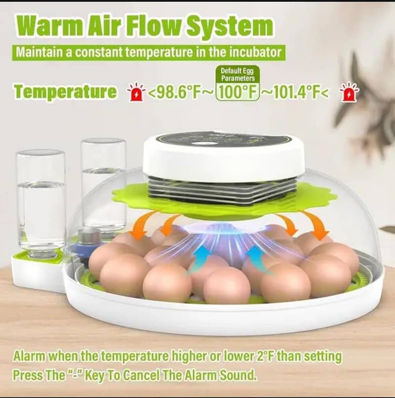 18 Eggs Incubator Automatic 1