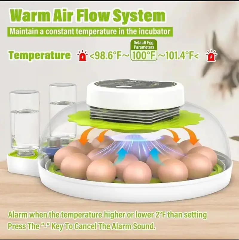 18 Eggs Incubator Automatic — photo 2