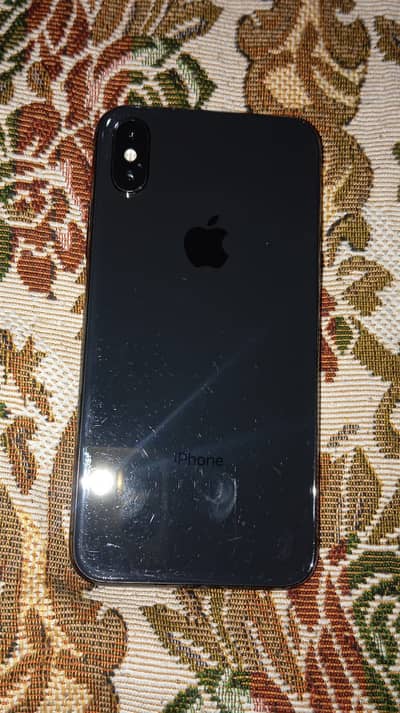 iPhone X jv 64gb 74% battery health100% original 10/9 condition